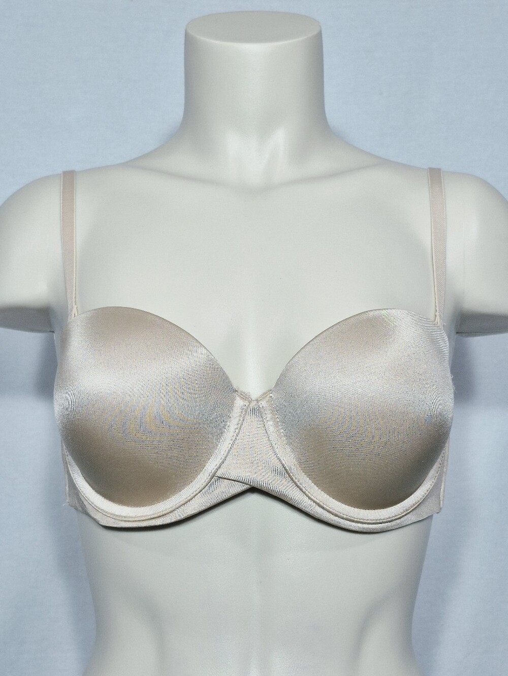 36B Maidenform Self Expressions Stay‎ Put Strapless Bra Beige